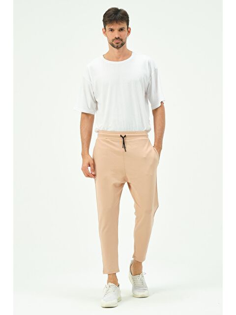 C&City Erkek Bol Kesim Düz Paça Eşofman Altı 785 Sütlü Kahve - S000220993-29705