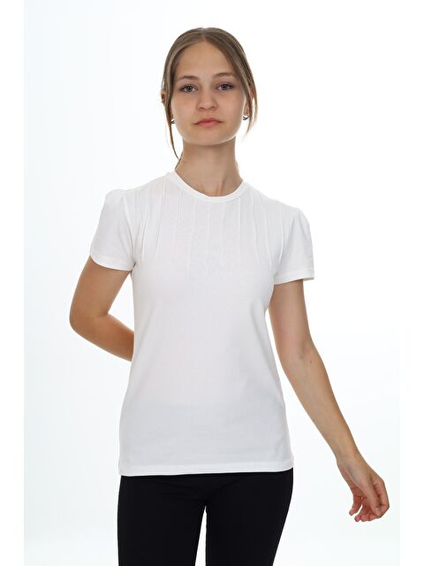 Toontoykids Kız Çocuk Okul Tişört - S000374999-19965