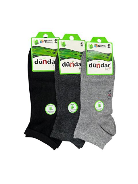 Dündar Erkek Bambu Patik Çorap 3'lü - S000321633-27074