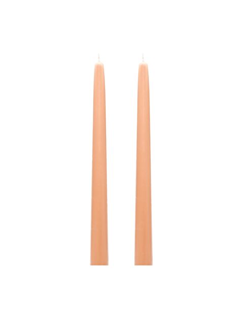 Missi 2'li Karamel Konik Şamdan Mum Seti - S000240427-19928