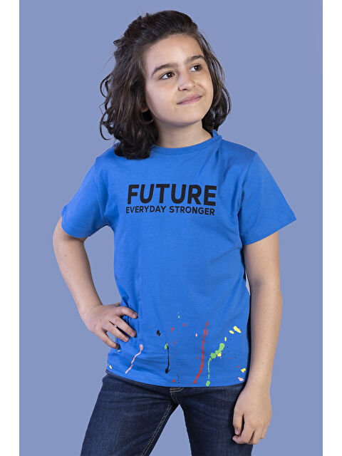 Toontoykids Erkek Çocuk Püskürtme Baskılı Tişört - S000417907-23710