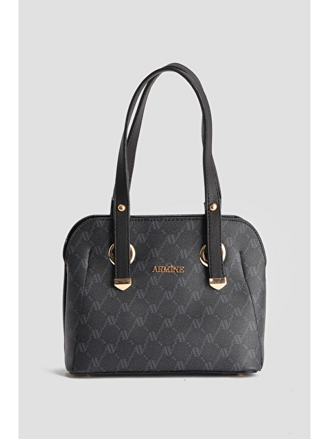 ARMİNE Noktalı Çanta Siyah - S000530280-19351
