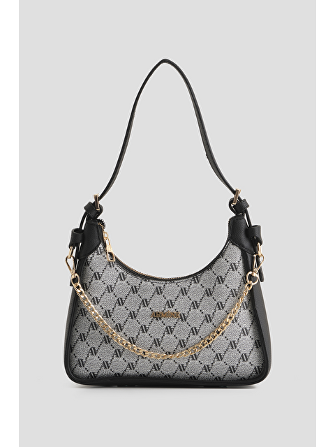 ARMİNE Noktalı Çanta Gri - S000530282-20600