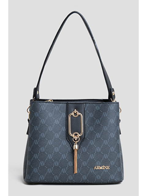 ARMİNE Noktalı Çanta Siyah - S000530278-19351