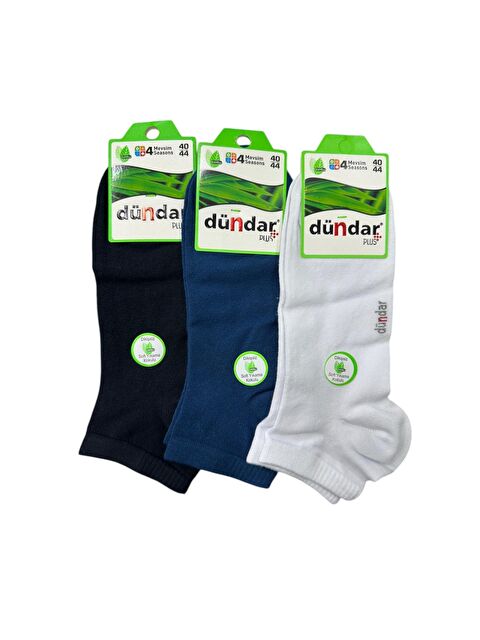 Dündar Erkek Bambu Patik Çorap 3'lü - S000321634-27074