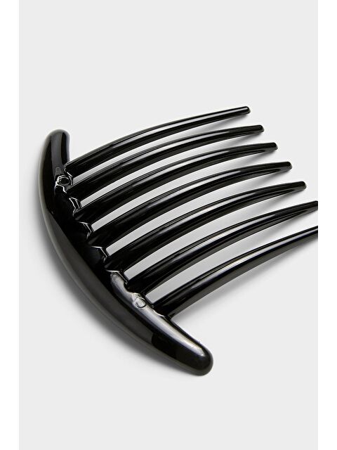 New Obsessions Kaplumbağa Sırtı Ay Tarak Topuz Tokası - S000530274-19351