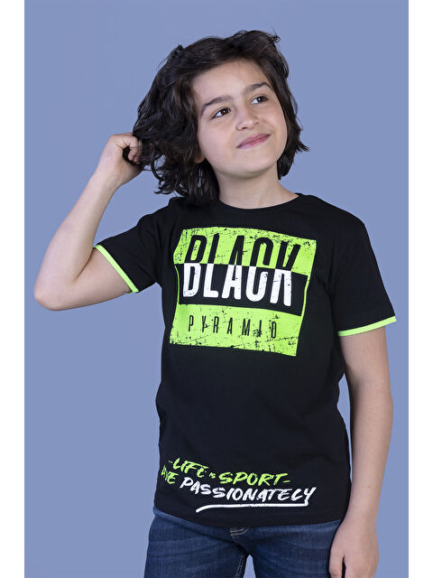 Toontoykids Erkek Çocuk Baskılı Tişört - S000417908-19351