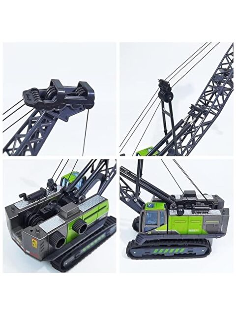 Kızılkaya Oyuncak Tekerli Vinç Yeşil Renk (601-6) GKO - S000407755-23173