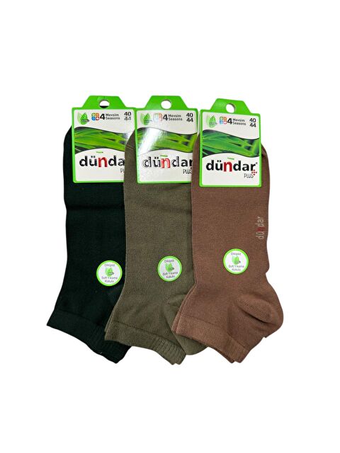Dündar Erkek Bambu Patik Çorap 3'lü - S000321635-27074