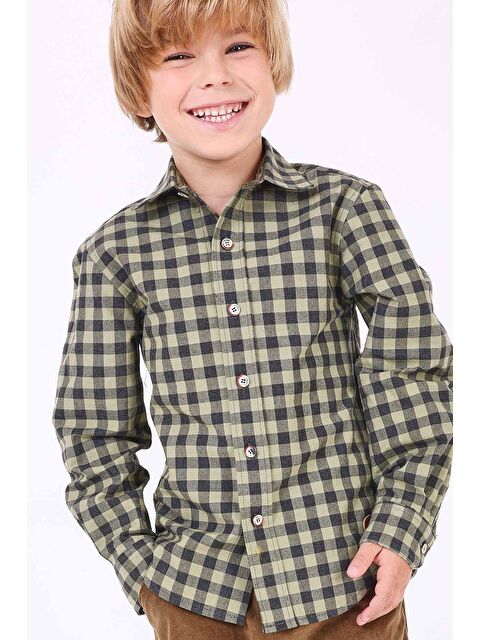 Pan Con Chocolate Erkek Çocuk Gömlek - S000503488-23173