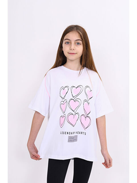 Toontoykids Kız Çocuk Baskılı Tişört - S000495560-20063