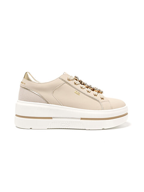 Donna Serena Kadın Sneaker 185550DM TOMAIA 5550DM Beige Platino