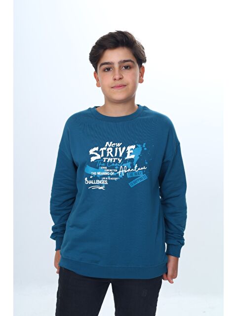 Toontoykids Erkek Çocuk New Strıve Baskılı Sweatshirt - S000414151-37399