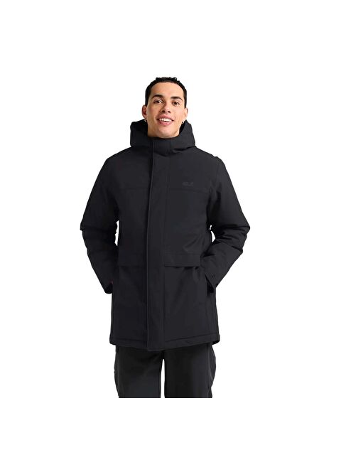 Jack Wolfskin Cold Camp Coat Erkek Siyah Outdoor Mont - S000489949-19351