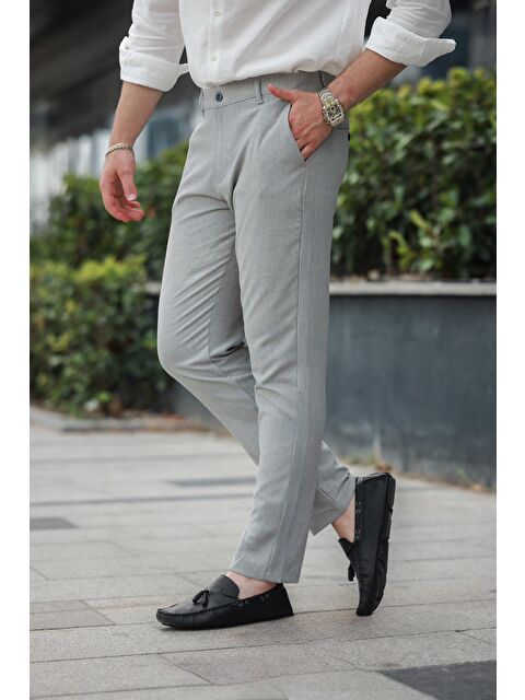 Madmext Gri Basic Erkek Pantolon E6576 - S000436652-20600