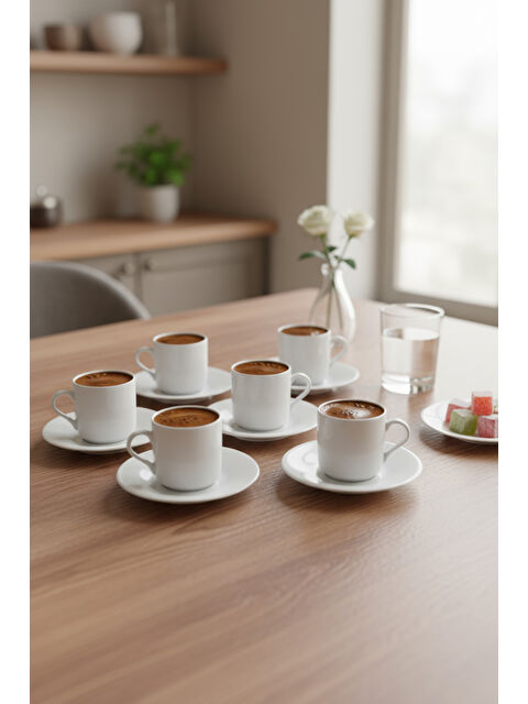 BERNARDO Hermes 6 Kişilik Fincan Takımı