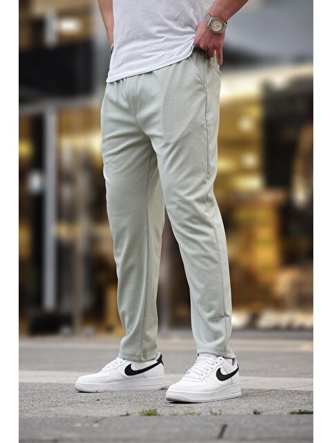 Madmext Çağla Yeşili Düz Paça Erkek Pantolon E6556 - S000436656-14939