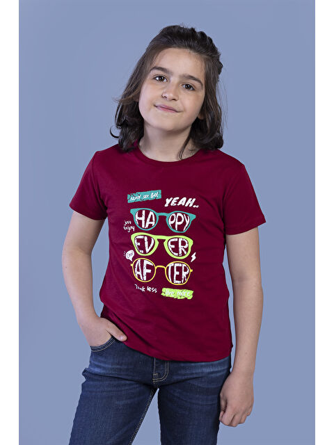 Toontoykids Erkek Çocuk Gözlük Baskılı Tişört - S000417910-19951