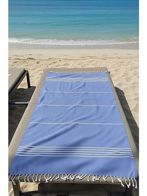 Mulberry Mika %100 Pamuk Peştemal Havlu 100x180 cm | Plaj Havlusu, Hamam Peştemali, Hızlı Kuruyan Hafif Banyo