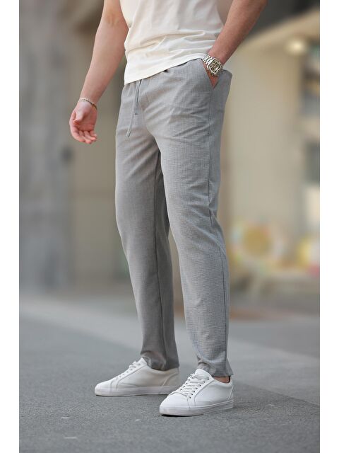 Madmext Gri  Regular Fit Erkek Pantolon E6572 - S000436661-20600