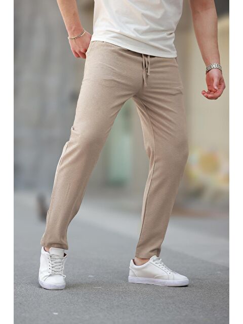 Madmext Bej Regular Fit Erkek Pantolon E6572 - S000436661-19928