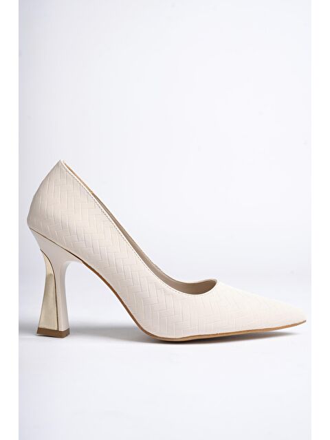 Muggo GOES Sivri Burun Kadın Topuklu Stiletto Ayakkabı - S000304841-26407