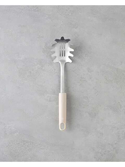 English Home Maisy Paslanmaz Çelik Salata Maşası Servis Gereci 31,5 cm Krem - S000511491-19966