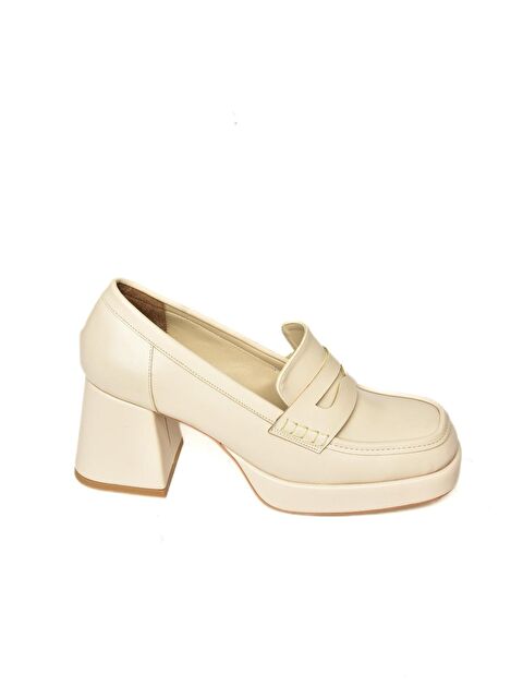 Fox Shoes T5690137 Bej Kadın Topuklu Ayakkabı - S000298371-19928