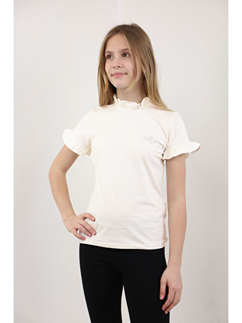 Toontoykids Kız Çocuk Okul Tişört - S000375009-19965