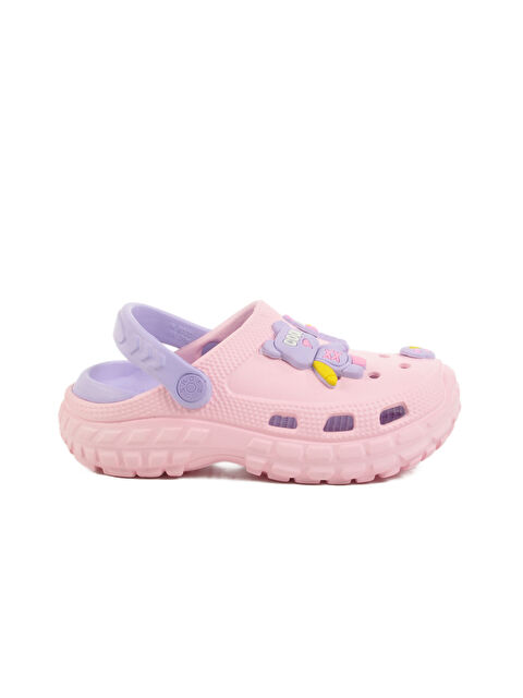 Ayakmod Pembe Eva Hafif Kız Çocuk Sabo Terlik 960 P-F - S000388890-20024