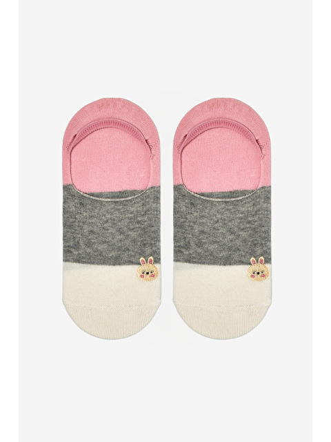 Katia And Bony Kız Çocuk Köpek Desenli Görünmez Babet Çorap - S000481477-20063