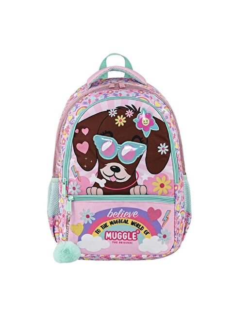Muggle 3 Bölmeli Cute Dog Okul Sırt Çantası MU-9008 - S000419524-20024