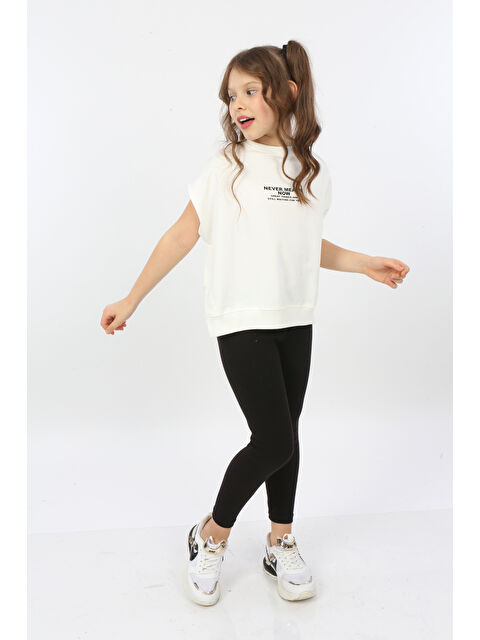 Toontoykids Kız Çocuk Never Means Now Baskılı Tişört - S000361667-19965