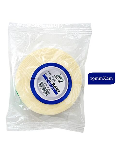 Gen-Of Çift Taraflı Köpük Bant 19mmx2m GEN-8006 1 Adet - S000195936-19928