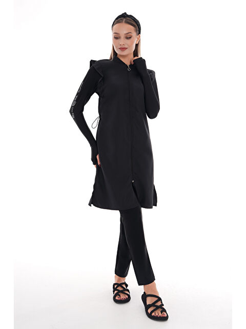 Remsa Tam Kapalı Tesettür Mayo 2511 Bahar Siyah - S000374413-19351