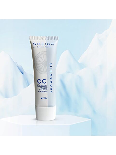 Sheida Snow White Leke Açıcı Cc Krem Spf 30+ 50 Ml - S000529103-26407