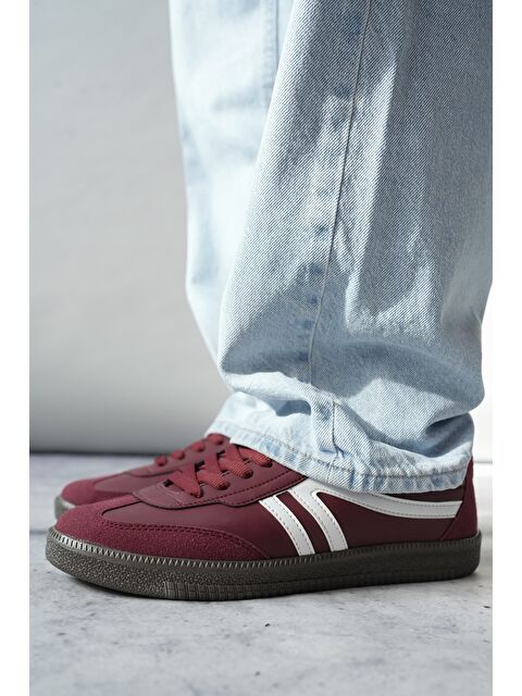 Muggo GARCİA Unisex Ortopedik Günlük Bağcıklı Yürüyüş Koşu Sneaker Spor Ayakkabı - S000332777-19951