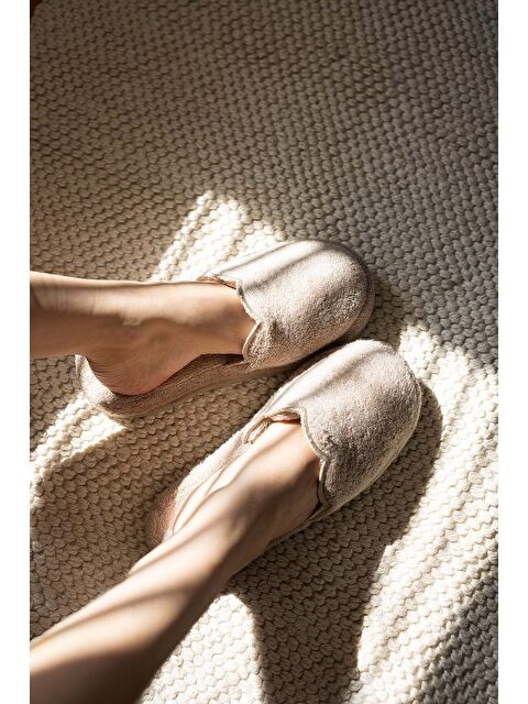 İrya Lindy Bambu Havlu Terlik Bej - S000502740-19928