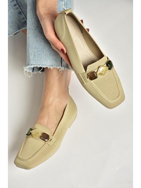 Fox Shoes Ten Kadın Babet Y820400304 - S000518153-26407