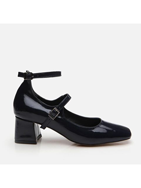 Yaya By Hotiç Lacivert Kadın Kalın Topuklu Ayakkabı - S000444181-21164