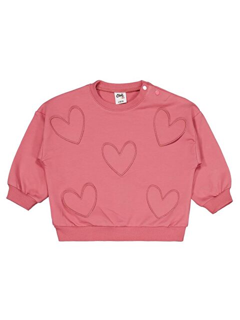 Civil Baby Kalp Aplike Nakışlı 6-18 Ay Takım - S000467966-18657