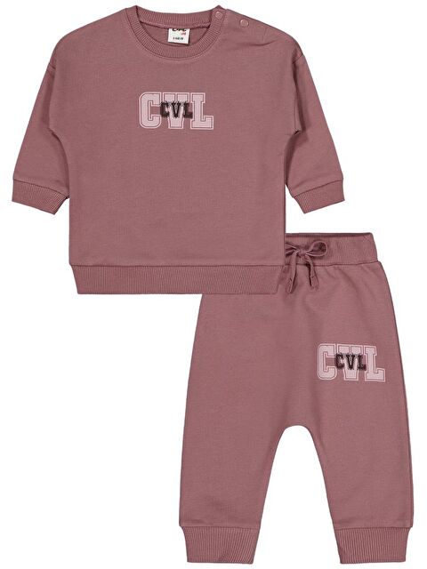 Civil Baby Cvl Baskılı 6-18 Ay Takım - S000467977-19413