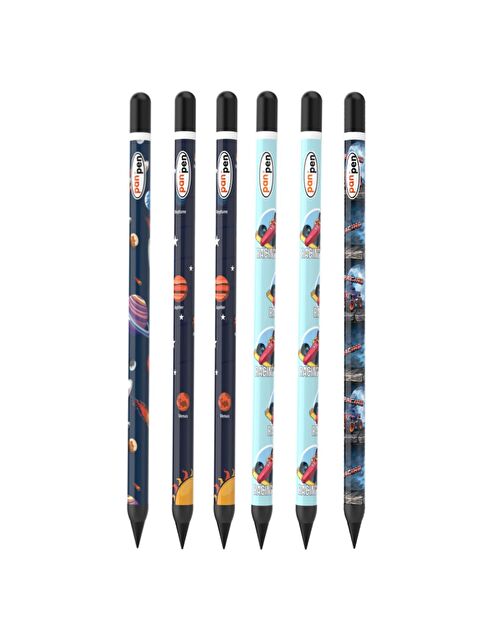 Panda Panpen Afacan Serisi Bitmeyen Kurşun Kalem (PAN717) 6 Adet - S000419535-23173