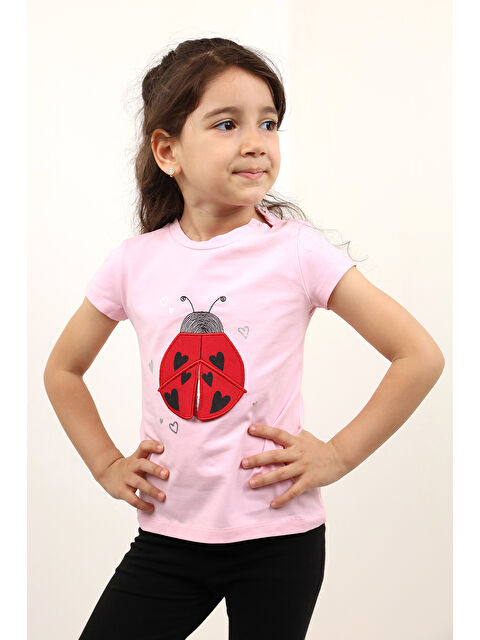 Toontoykids Kız Bebek Baskılı Tişört