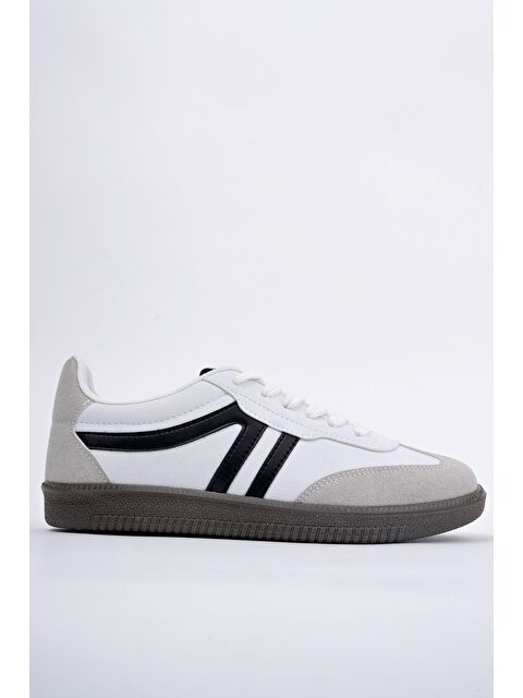 Muggo GARCİA Unisex Ortopedik Günlük Bağcıklı Yürüyüş Koşu Sneaker Spor Ayakkabı - S000332777-37246