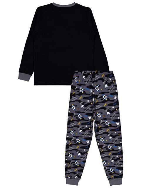 Civil Boys Uzay Kamuflaj Emp. Space Baskılı 6-9 Yaş Pijama Takımı - S000467985-20600