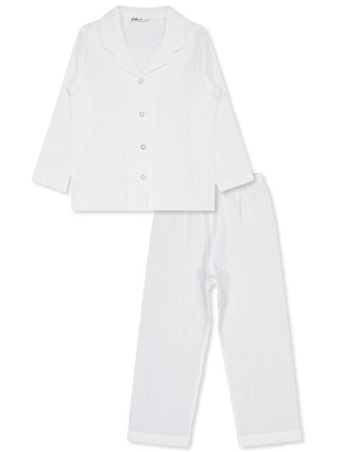 Civil Girls Düz 10-13 Yaş Pijama Takımı - S000467993-19965