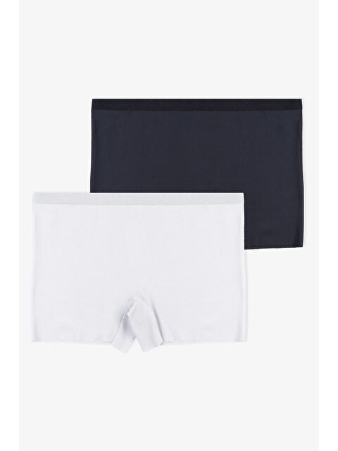 Koza İç Giyim Kadın 2'li Lazer Kesim Boxer - S000312459-37424