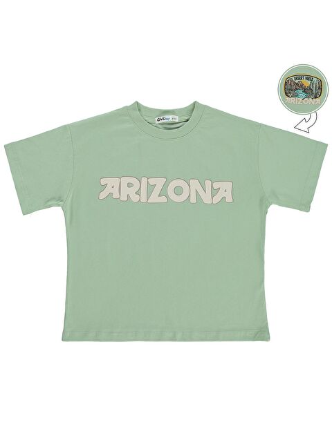 Civil Boys Desert Vibes 6-9 Yaş Tişört - Yeşil