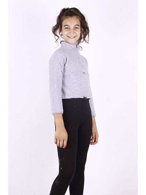 Toontoykids Kız Çocuk Fermuarlı Sweatshirt - S000421271-20600